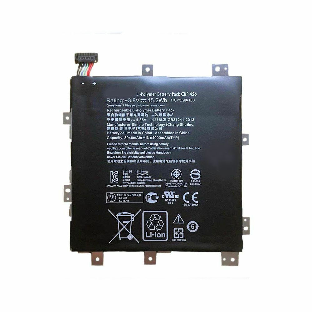 3948mAh Replacement Battery Asus C11P1426 for Asus Zenpad S 8.0 Z580C